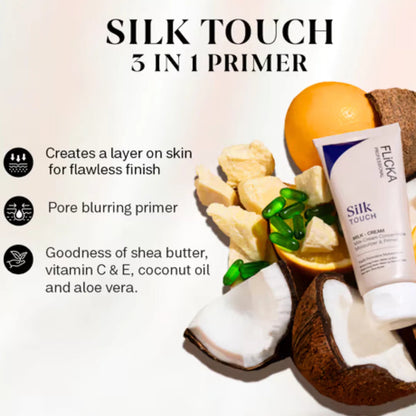 Flicka Silk Touch l Concentrate - Primer and Moisturizer